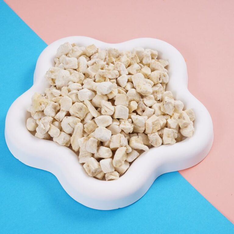 freeze dried banana dices 1
