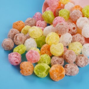 freeze dried colorful bead gummy 1