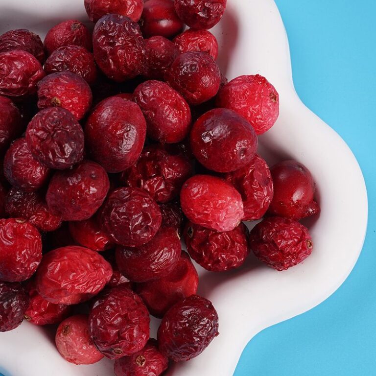 freeze dried cranberries 1