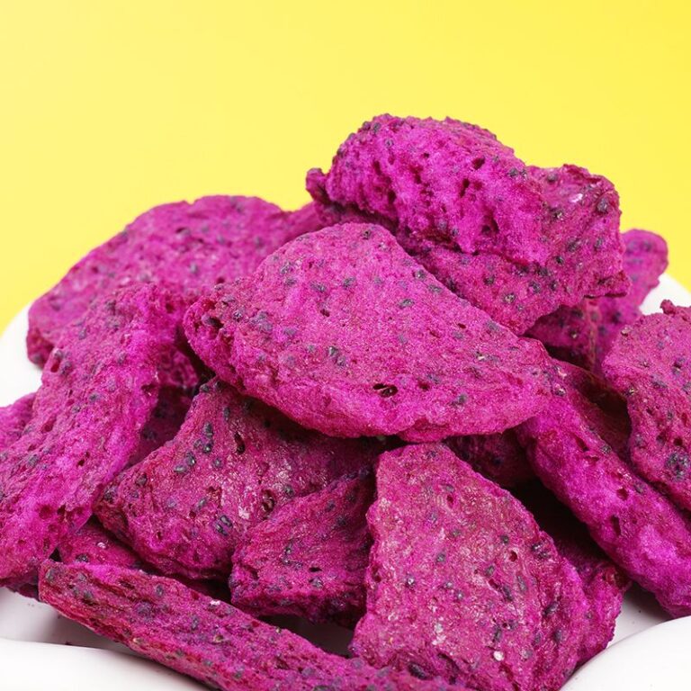freeze dried dragon fruit slices 2