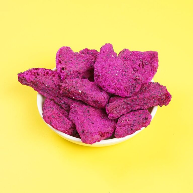 freeze dried dragon fruit slices 3
