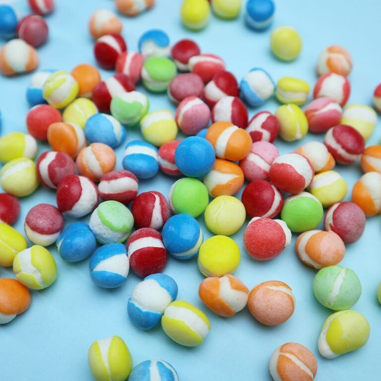 freeze dried rainbow candies 2