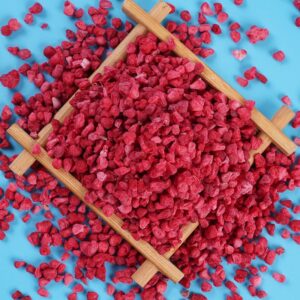 freeze dried raspberry dices 2