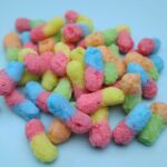 freeze dried sour worm candy 2