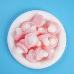 freeze dried strawberry top gummy 1
