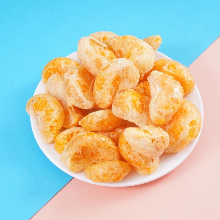 freeze dried tangerine 1