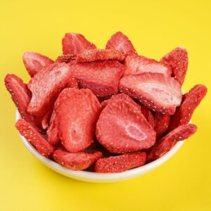 freeze dried unsweetened strawberry slices 1