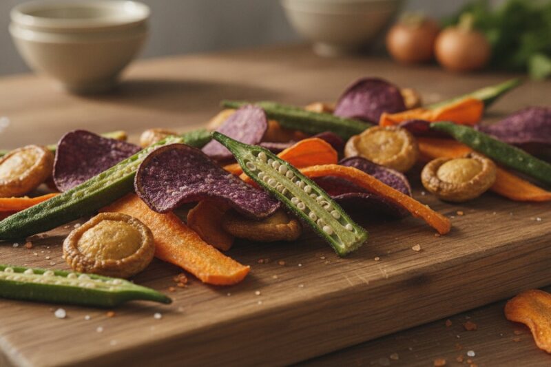 post248 vacuum fried vegetables
