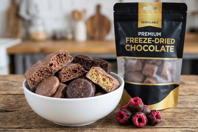 premium freeze dried chocolate