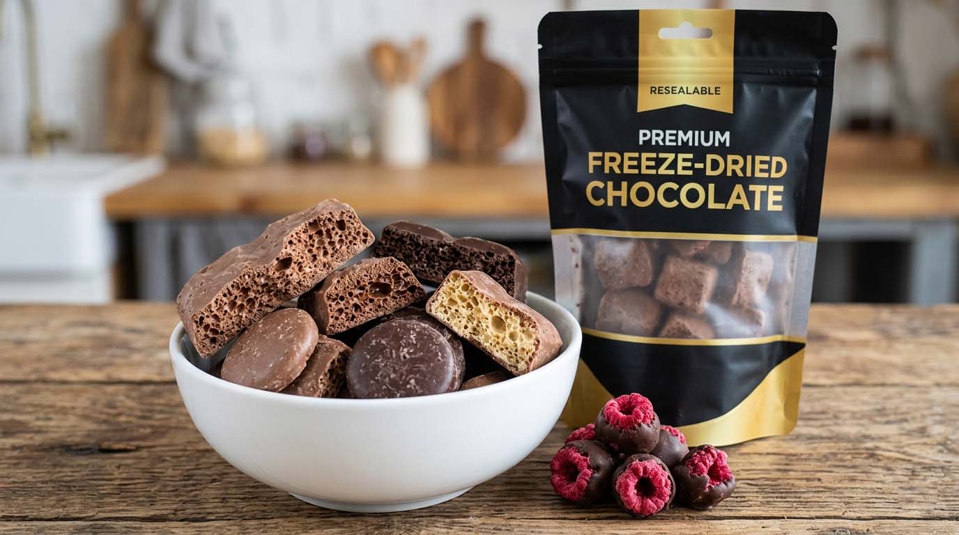 premium freeze dried chocolate