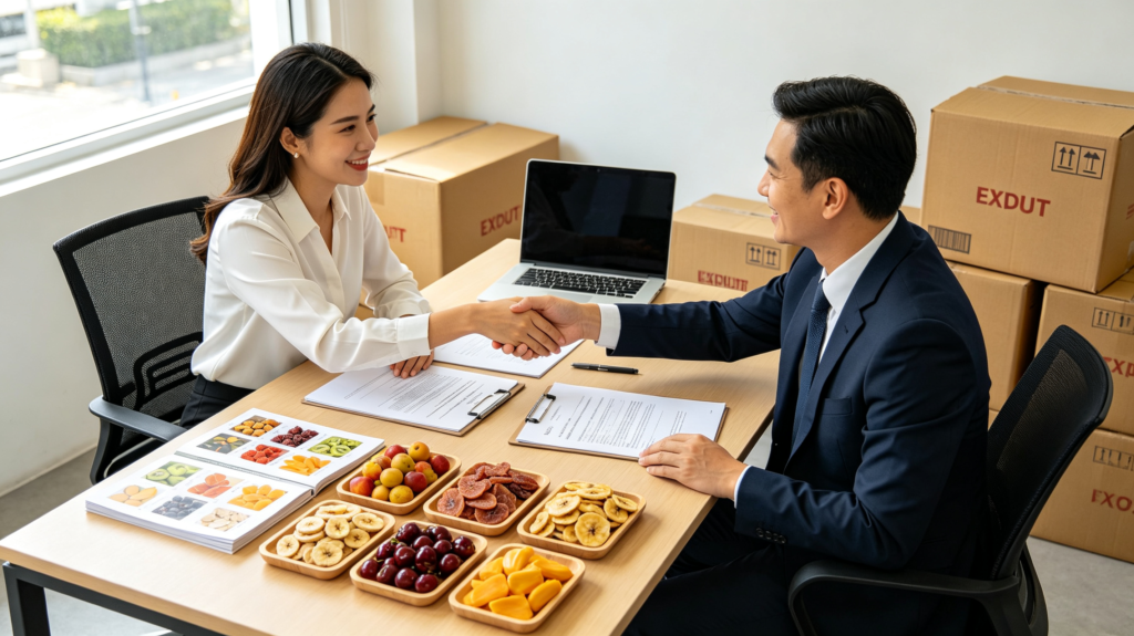 china food supplier overseas buyer cooperation