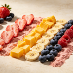 colorful assortment of premium freeze‑dried fruits 1